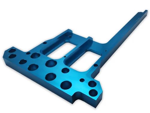 Precision CNC-machined aluminum component