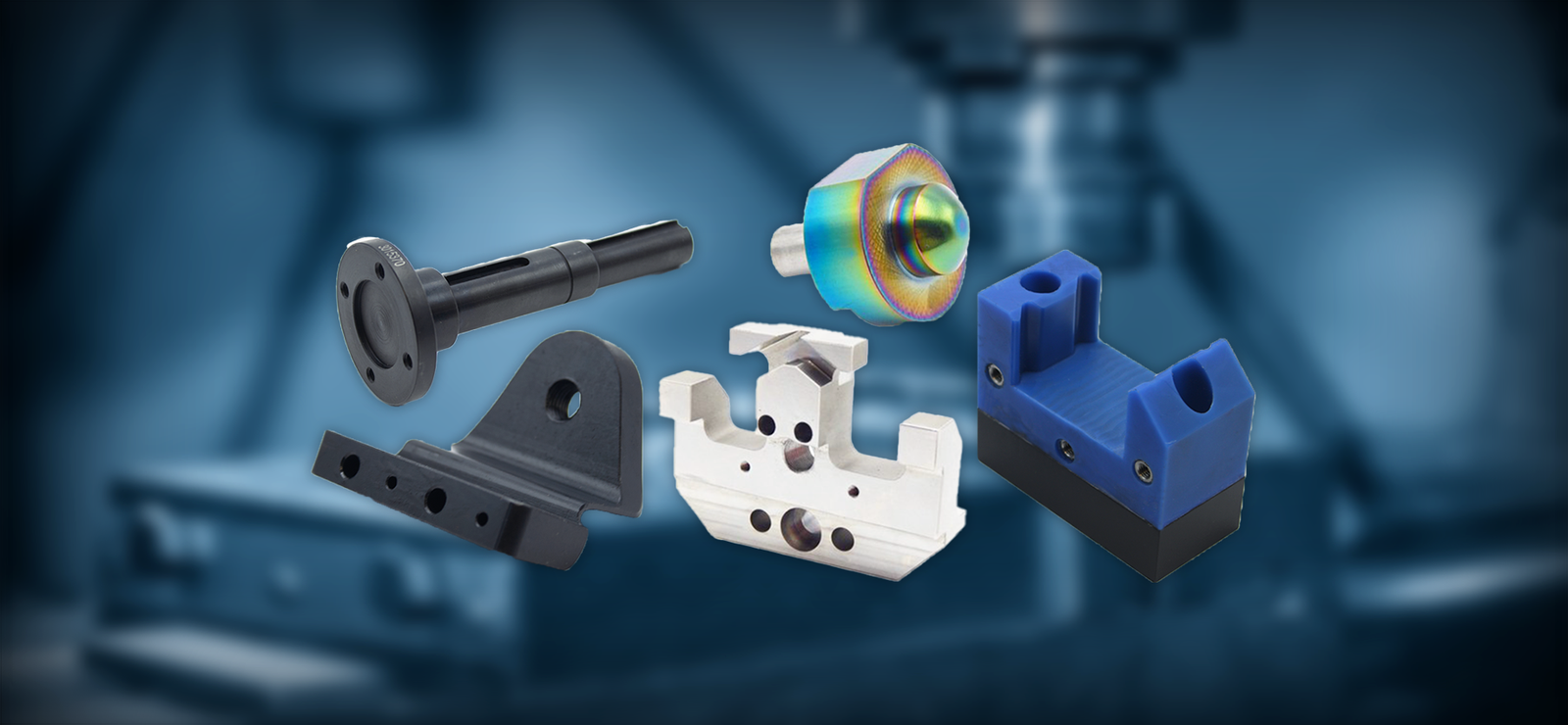 Precision CNC-machined components