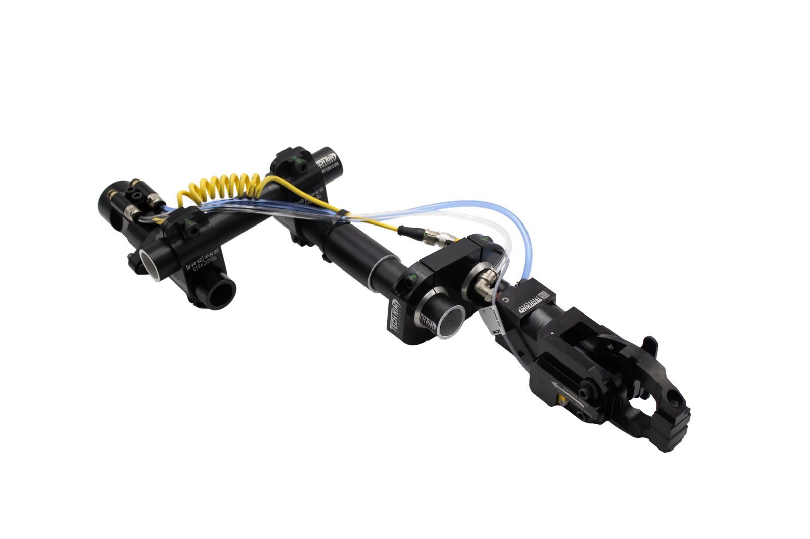 Tri-axis gripper arm tooling